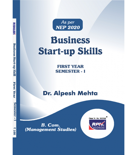 Business Start-up Skills FYBMS Sem 1 Rishabh Publication | NEP 2020.