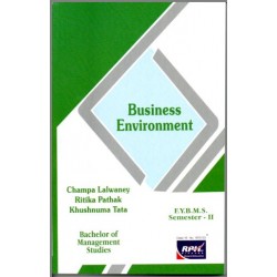 Business Environment FYBMS Sem 2 Rishabh Publication