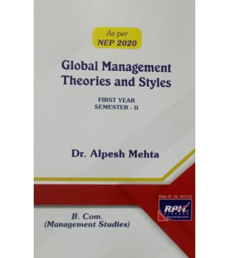 Global Management Theories and Styles FYBMS Sem 2 Rishabh Publication | NEP 2020