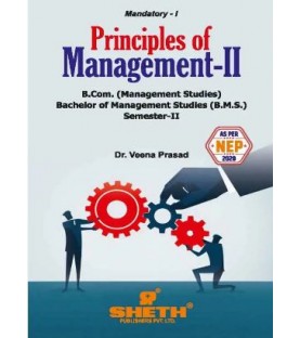 Principles of Management-II  FYBMS Sem 2 Sheth Publication | NEP 2020