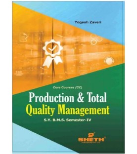 Production and Total Quality Management SYBMS Sem 4 Sheth Publication