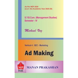 Ad Making FYBMS Sem 4 Manan Prakashan | NEP 2020 Ad Making FYBMS Sem 4 Manan Prakashan | NEP 2020