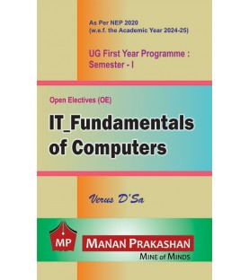 IT Fundamentals of Computers UG First Year Programming Sem 1 Manan Prakashan