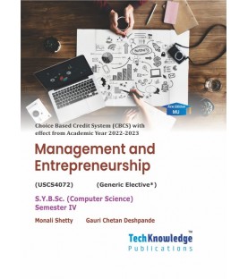 Management and Entrepreneurship SYBSc Comp Sci Sem 4 Techknowledge Publication