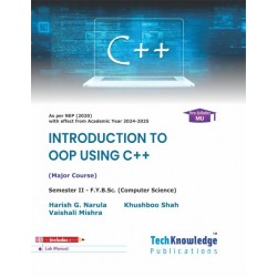 Introduction to OOP using C++ F.Y.B.Sc.Comp.Sci. Sem. 2