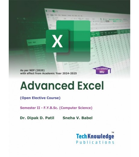 Advanced Excel F.Y.B.Sc.Comp.Sci. Sem. 2 Techknowledge Publication