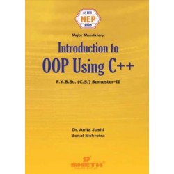 Introduction to OOP Using C Plus Plus Sem 2 FYB.Sc-Computer