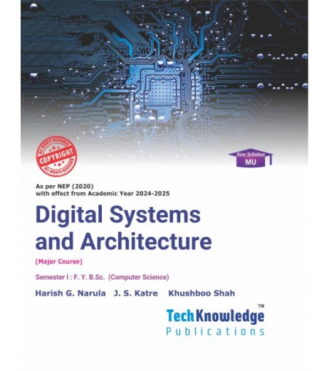 Digital System and Architecture Sem 1 FYBsc-Computer Science | Techknowledge Publication | Mumbai University