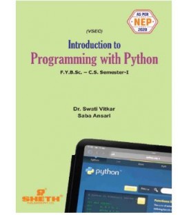 Introduction to Programming With Python  Sem 1 FYBsc-Computer Science | Sheth Publication | Mumbai University