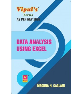 Data Analysis using Excel F.Y.B.Sc Sem 1  Vipul Prakashan | As per NEP 2020 