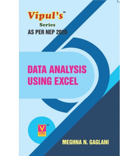 Data Analysis using Excel F.Y.B.Sc Sem 1  Vipul Prakashan | As per NEP 2020