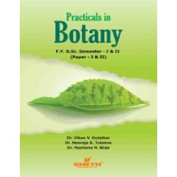 Practical In Botany F.Y.B.Sc. Sem I & II Sheth Publication