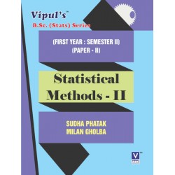 Statistical Methods-II Paper -II F.Y.B.Sc Sem  Vipul