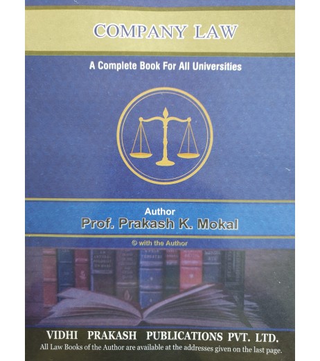 Company Law SYBSL and SYLLB  Sem 3 Prakash Mokal Law Books LLB Sem 3 - SchoolChamp.net