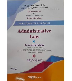 Administrative Law  Paper Solution SYBSL and SYLLB  Sem 3 Aarti and Co.