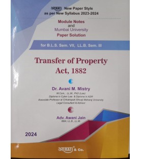 Transfer of Property and Easement Act SYBSL and SYLLB  Sem 3 Aarti and Co.