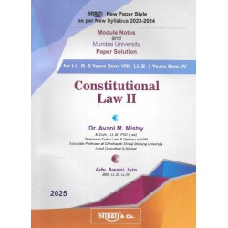 Aarti Constitutional Law -II Paper Solution FYBSL and FYLLB