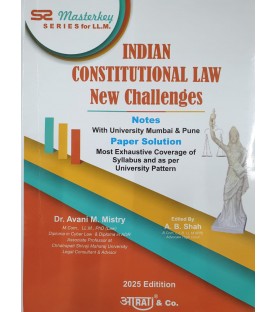 Indian Constitutional law The new challenges  Aarti Master Key series for LLM | latest Edition