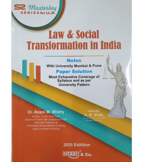 Law and Social Transformation in India Aarti Master Key series for LLM | latest Edition