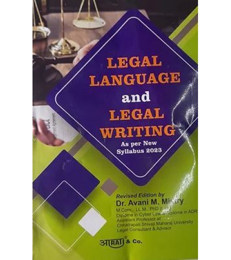 Aarti Legal Language and Legal Writing by Dr.Avani Mistry  FYBSL and FYLLB  Sem 1