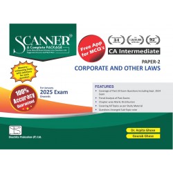 Scanner CA Inter Group 1 New Syllabus Paper-2 Corporate and Other Laws | Latest Edition