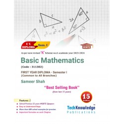 Basic Mathematics K Scheme MSBTE First Year Sem 1
