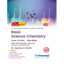 Basic Science Chemistry K Scheme MSBTE First Year Sem 1
