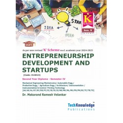 Entrepreneurship Development and Startups ‘K’ Scheme MSBTE Dip