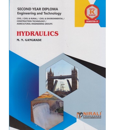 Hydraulics MSBTE Sem 4 Civil Engineering Diploma | Nirali Publication