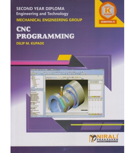 Nirali CNC Programming MSBTE  K schedule Diploma Sem 4 Mechanical Engineering