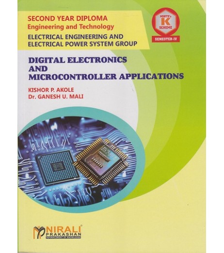 Nirali Digital Electronics And Microcontroller Applications MSBTE ‘K’ Scheme Diploma Sem 4 Electrical Engineering