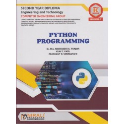 Nirali Python Programming MSBTE Second Year Diploma Sem 4