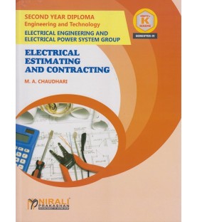 Nirali Electrical Estimation And Contracting MSBTE ‘K’ Scheme Diploma Sem 4 Electrical Engineering