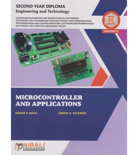 Nirali Microcontroller And Applications MSBTE Second Year Diploma Sem 4 Electronics Engg