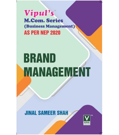 Brand Management M.Com Part I Sem 2 NEP 2020 Vipul Prakashan