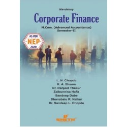 Corporate Finance M.Com Sem 2 Sheth Publication