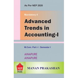 Advanced Trends in Accounting M.Com Part 1 Sem 1 NEP 2020 Manan Prakashan Advanced Trends in Accounting M.Com Part 1 Sem 1 NEP 2020 Manan Prakashan