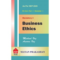 Business Ethics M.Com Sem 1 NEP 2020 Manan Prakashan Business Ethics M.Com Sem 1 NEP 2020 Manan Prakashan