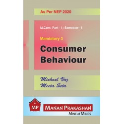 Consumer Behaviour  M.Com Sem 1 NEP 2020  Manan Prakashan