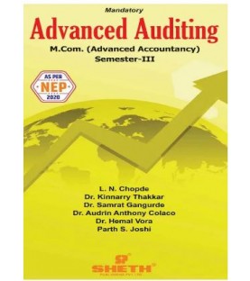 Advanced Auditing M.Com Sem 3 Sheth Publication