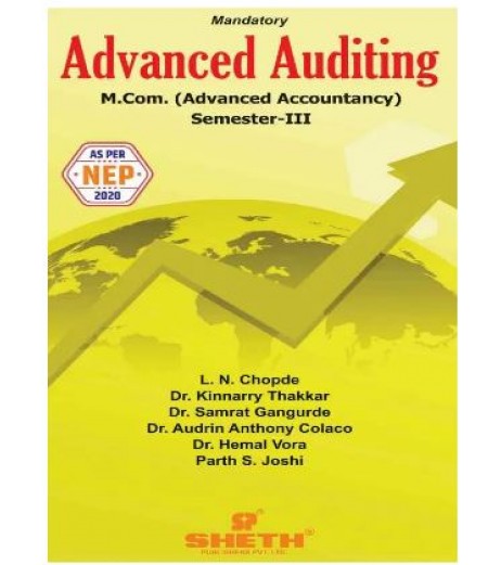 Advanced Auditing M.Com Sem 3 Sheth Publication