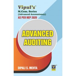 Advanced Auditing (Advanced Accountancy)  M.Com Sem 3 Vipul