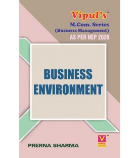 Business Environment  ( Business Management )  M.Com Sem 3 Vipul Prakasan