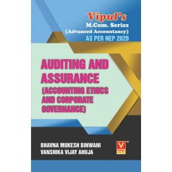 Auditing and Assurance M.Com Sem 4 Vipul Prakashan | NEP 2020 Auditing and Assurance M.Com Sem 4 Vipul Prakashan | NEP 2020