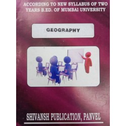 Shivansh Publication Geography Second year Sem 3 B.Ed.