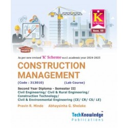 Construction Management MSBTE K Scheme Diploma Sem 3 Civil