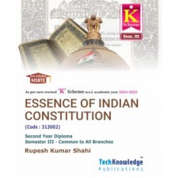 Essence of Indian Constitution MSBTE K Scheme Diploma Sem 3