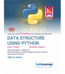 Data Structure using Python Sem 3 MSBTE K ScheduleDiploma In Artificial Intelligence  Engineering | Techknowledge Publication