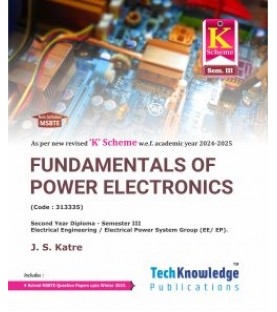 Fundamentals of Power Electronics MSBTE  Diploma Sem 3 Electrical Engineering Techknowledge Publication