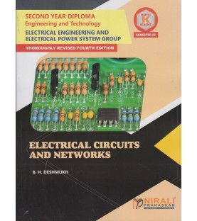 Nirali Electrical Circuits And Network MSBTE Second Year Diploma Sem 3 Electrical Engineering